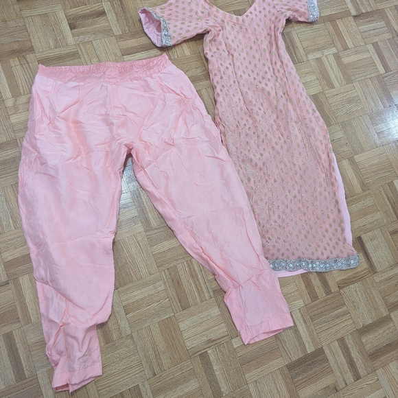 Peach pajami set - Picture 4 of 6